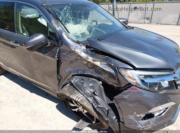 5FNYF6H09HB046366 2017 HONDA PILOT Серый Вид спереди