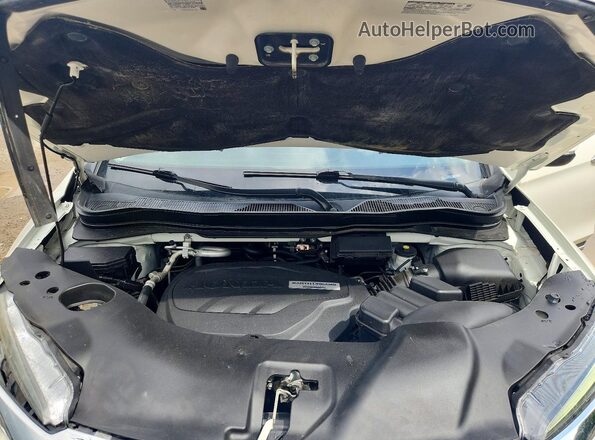 5FNYF6H09KB000107 2019 HONDA PILOT White ძრავის განყოფილების ხედი