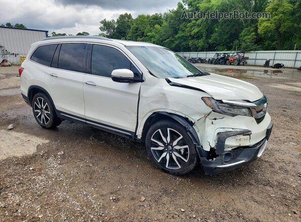 5FNYF6H09KB000107 2019 HONDA PILOT White წინა მარჯვენა