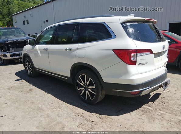5FNYF6H09KB000124 2019 HONDA PILOT Белый Задняя левая четверть