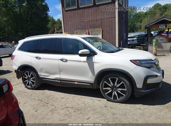 5FNYF6H09KB000124 2019 HONDA PILOT Белый Вид задней части салона