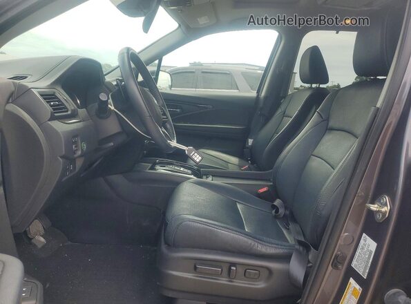 5FNYF6H0XMB028503 2021 HONDA PILOT Charcoal წინა სალონის ხედი