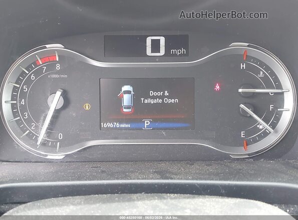 5FNYF6H10GB094958 2016 HONDA PILOT Burgundy Vista de los asientos traseros