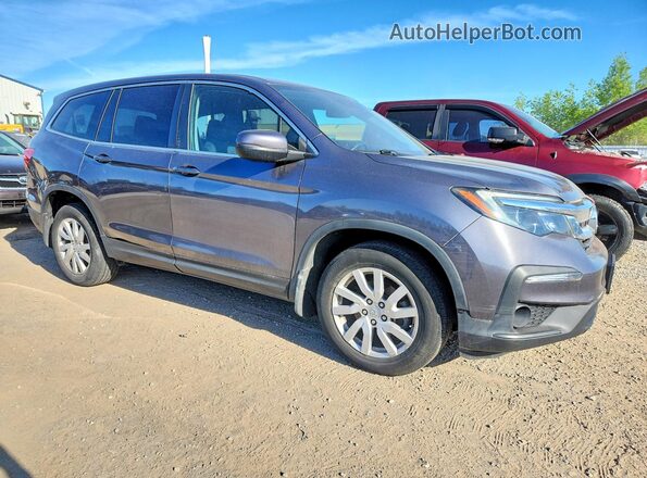 5FNYF6H14LB500413 2020 HONDA PILOT Gray 