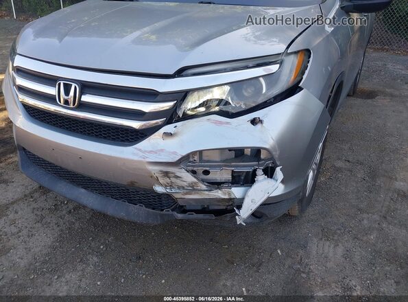 5FNYF6H19JB021515 2018 HONDA PILOT Light Blue Вид спереду