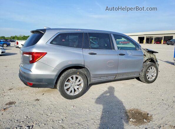 5FNYF6H19KB100894 2019 HONDA PILOT Серебряный Задняя правая четверть