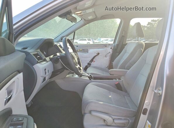5FNYF6H19KB100894 2019 HONDA PILOT Серебряный Вид салона спереди