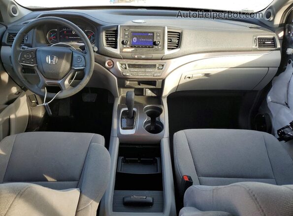 5FNYF6H19KB100894 2019 HONDA PILOT Серебряный Вид панели приборов