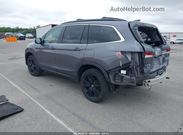 5FNYF6H20NB026844 2022 HONDA PILOT Серый Задняя левая четверть