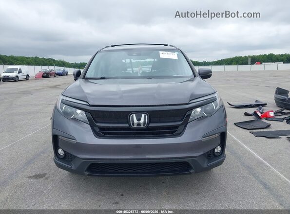 5FNYF6H20NB026844 2022 HONDA PILOT Серый Вид задней части салона