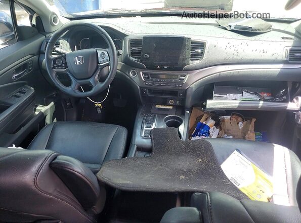 5FNYF6H21MB073444 2021 HONDA PILOT Black Dashboard view