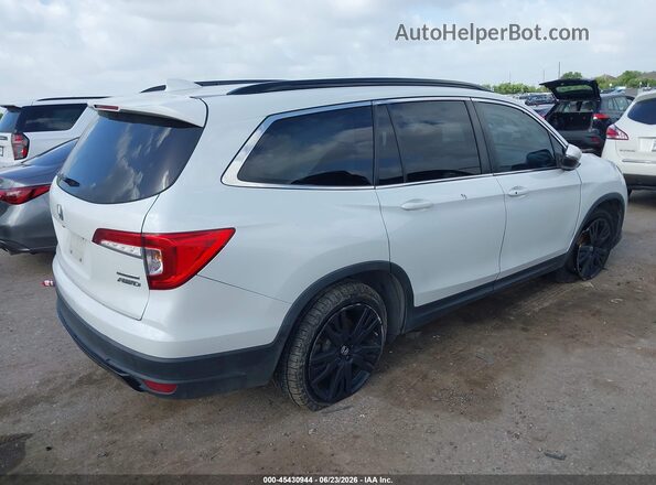 5FNYF6H21MB095816 2021 HONDA PILOT Белый Задняя правая четверть