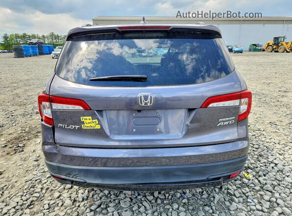 5FNYF6H21NB041725 2022 HONDA PILOT Gray უკანა ხედი