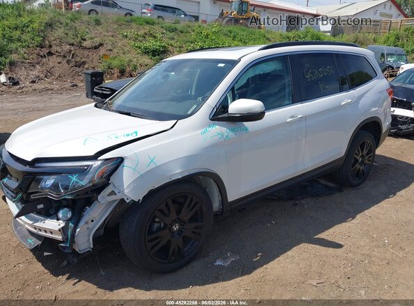 5FNYF6H21NB073302 2022 HONDA PILOT White Przód lewy
