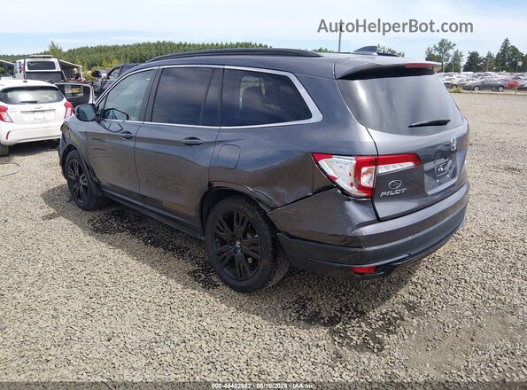 5FNYF6H22NB012072 2022 HONDA PILOT Black Trasero izquierdo