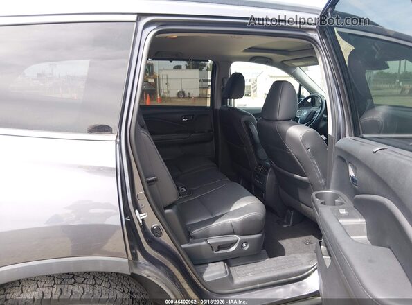 5FNYF6H22NB012072 2022 HONDA PILOT Black Vista de la etiqueta del VIN