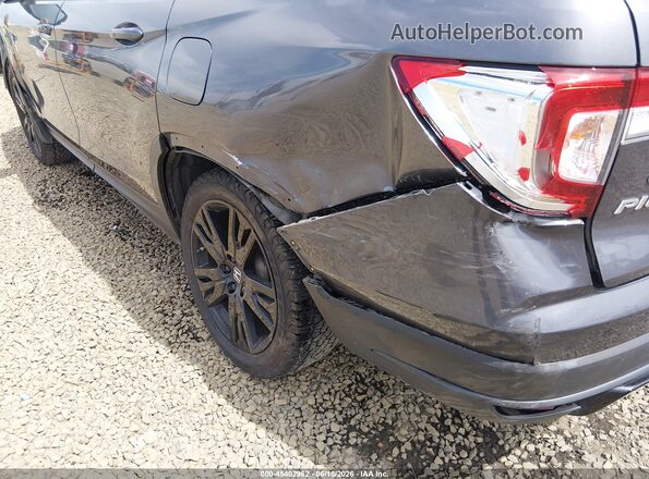 5FNYF6H22NB012072 2022 HONDA PILOT Black Vista frontal