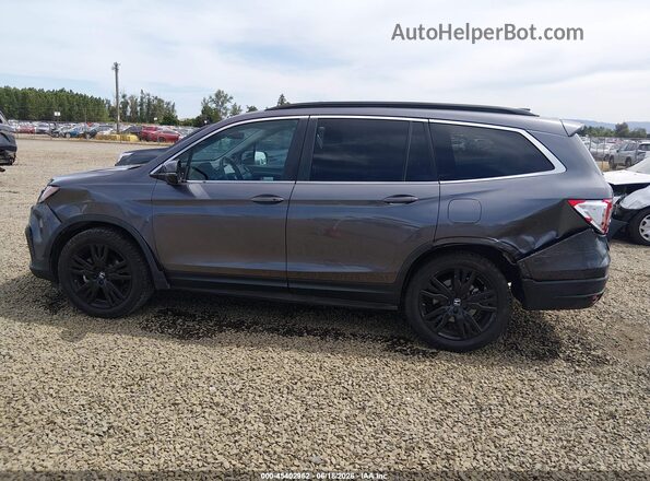 5FNYF6H22NB012072 2022 HONDA PILOT Black Vista interior de 360 grados
