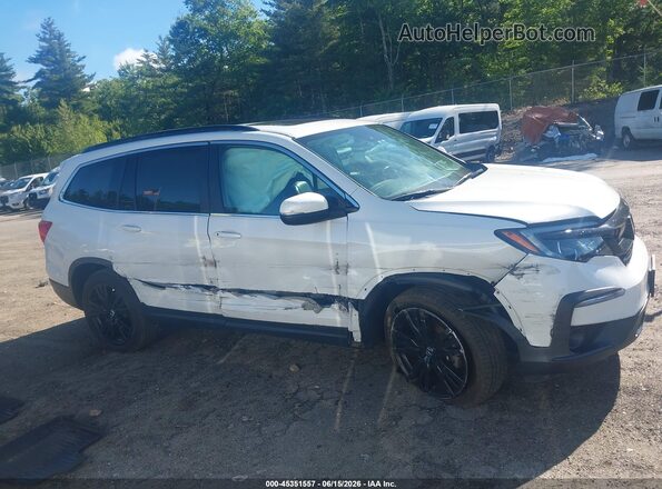 5FNYF6H23NB044884 2022 HONDA PILOT Белый Вид задней части салона