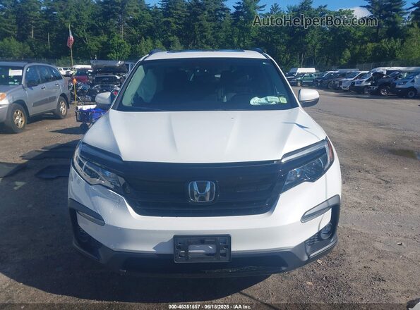 5FNYF6H23NB044884 2022 HONDA PILOT Белый Вид щитка приборов