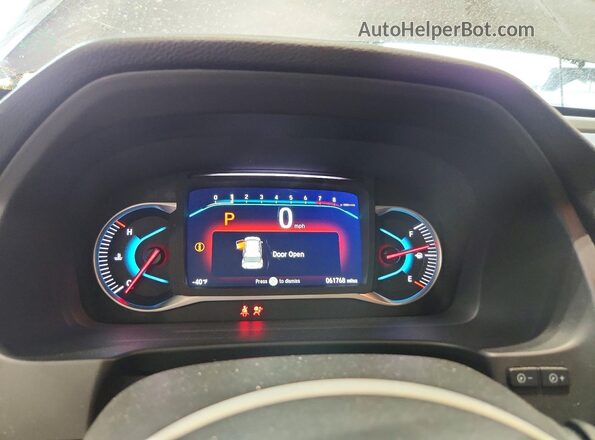 5FNYF6H24MB009205 2021 HONDA PILOT Gray Widok zestawu wskaźników