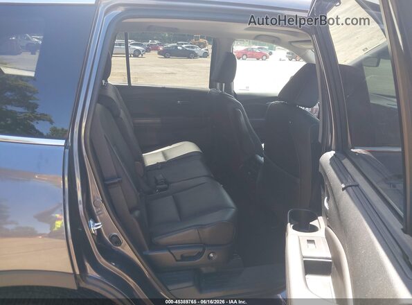 5FNYF6H24MB064317 2021 HONDA PILOT Gray Vista de la etiqueta del VIN