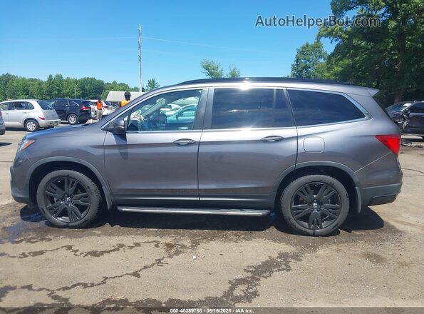 5FNYF6H24MB064317 2021 HONDA PILOT Gray Vista interior de 360 grados
