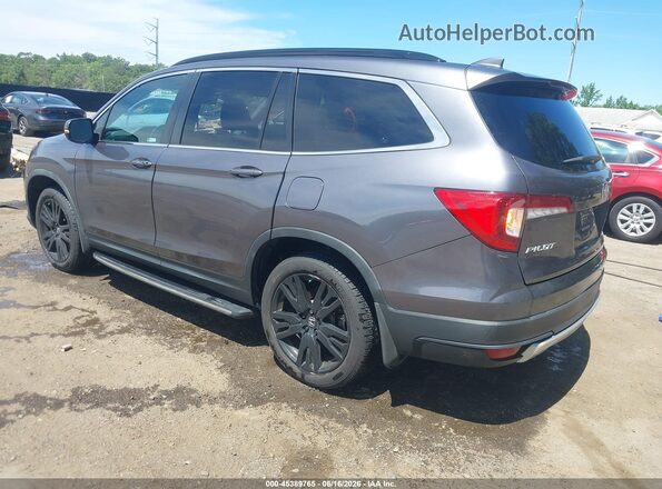 5FNYF6H24MB064317 2021 HONDA PILOT Gray Trasero izquierdo