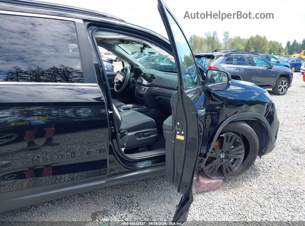 5FNYF6H24NB079787 2022 HONDA PILOT Black Vista interior delantera
