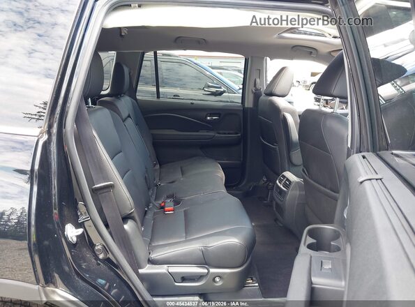5FNYF6H24NB079787 2022 HONDA PILOT Black Vista del cuadro de instrumentos