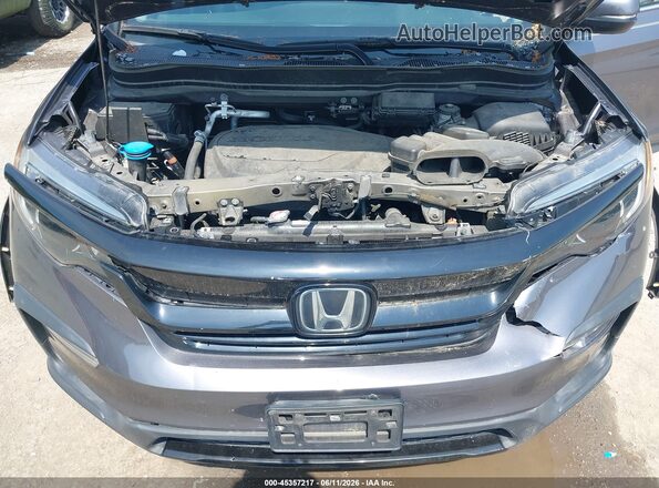 5FNYF6H26MB021310 2021 HONDA PILOT Gray უკანა ხედი