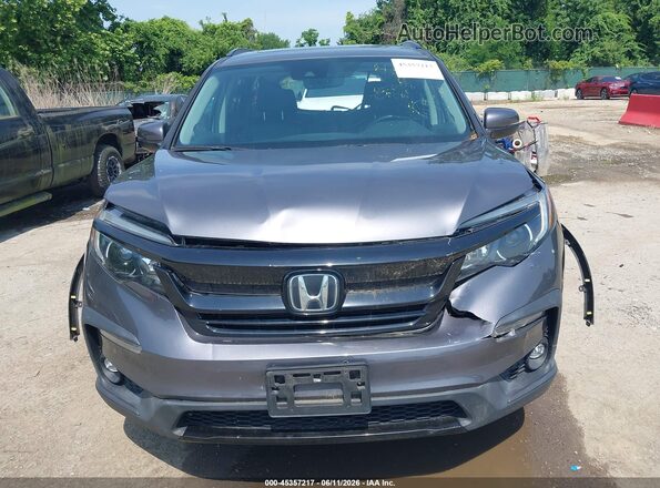 5FNYF6H26MB021310 2021 HONDA PILOT Gray 