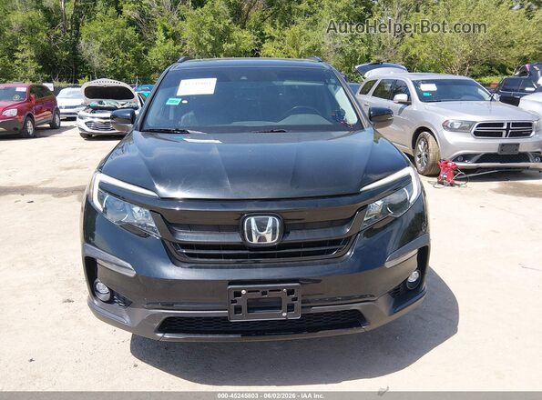 5FNYF6H26MB044442 2021 HONDA PILOT Черный Вид щитка приборов