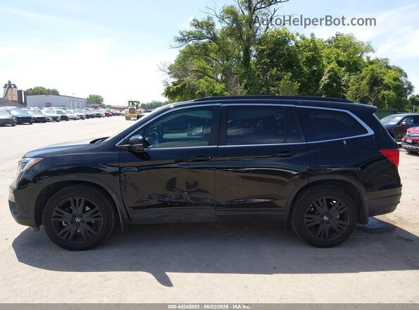 5FNYF6H26MB044442 2021 HONDA PILOT Черный Панорамный вид салона 360°