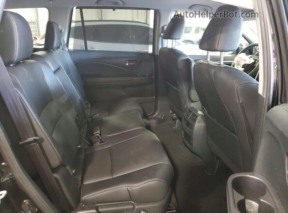 5FNYF6H26NB091875 2022 HONDA PILOT Black Vista de los asientos traseros