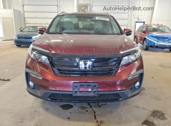 5FNYF6H27NB063972 2022 HONDA PILOT Maroon 