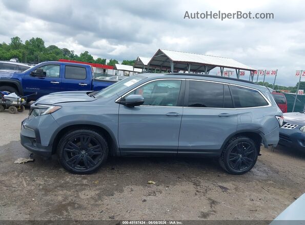 5FNYF6H28NB071935 2022 HONDA PILOT Light Blue 
