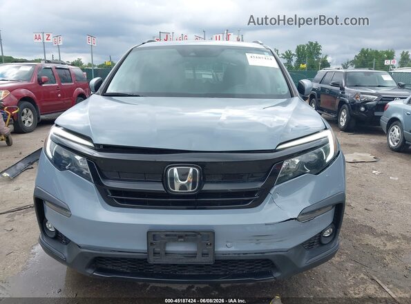 5FNYF6H28NB071935 2022 HONDA PILOT Light Blue 
