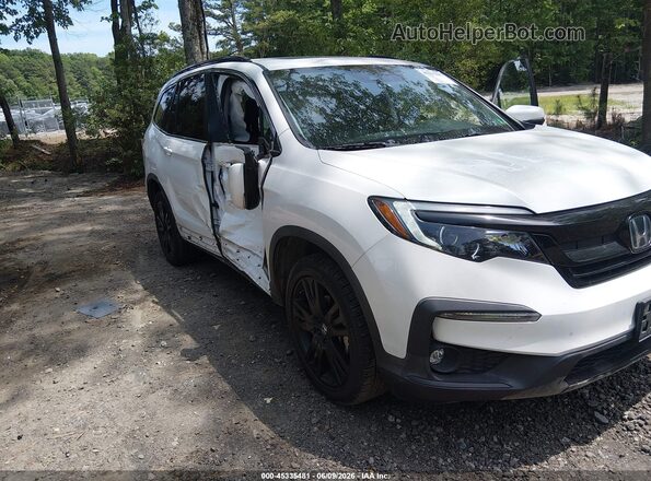 5FNYF6H29MB012925 2021 HONDA PILOT White Front view
