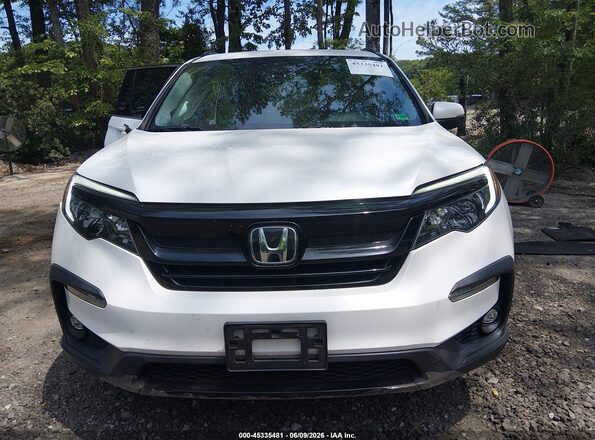 5FNYF6H29MB012925 2021 HONDA PILOT White Instrument cluster view