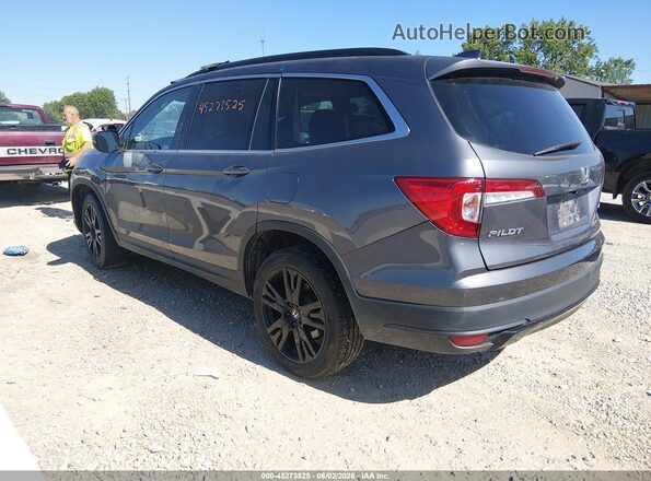 5FNYF6H29MB100955 2021 HONDA PILOT Gray Rear left