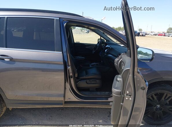 5FNYF6H29MB100955 2021 HONDA PILOT Gray Front interior view