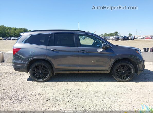 5FNYF6H29MB100955 2021 HONDA PILOT Gray Rear interior view
