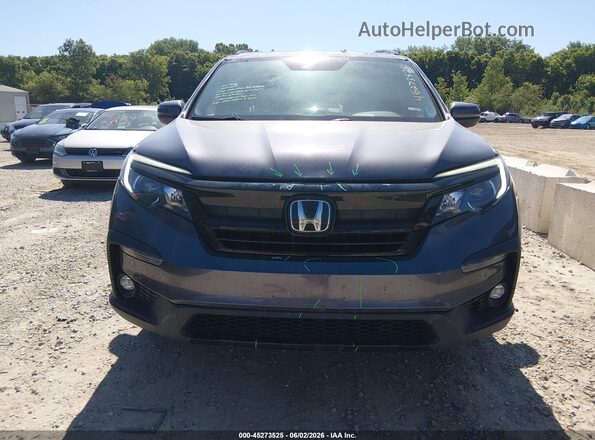 5FNYF6H29MB100955 2021 HONDA PILOT Gray 