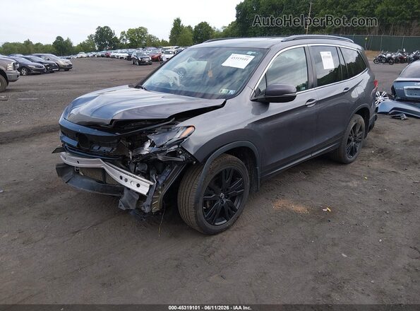 5FNYF6H29NB065710 2022 HONDA PILOT Gray Przód lewy