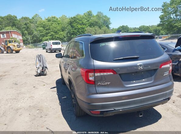5FNYF6H2XMB041026 2021 HONDA PILOT Gray უკანა მარცხენა