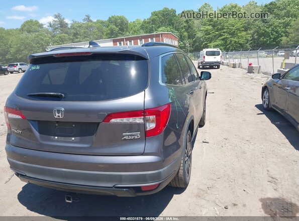 5FNYF6H2XMB041026 2021 HONDA PILOT Gray უკანა მარჯვენა