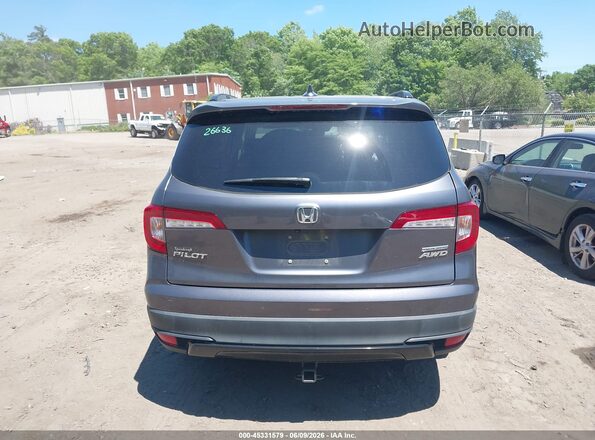 5FNYF6H2XMB041026 2021 HONDA PILOT Gray 