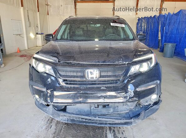 5FNYF6H2XNB068227 2022 HONDA PILOT Black წინა ხედი