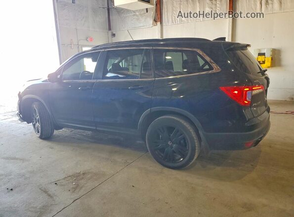 5FNYF6H2XNB068227 2022 HONDA PILOT Black უკანა მარცხენა